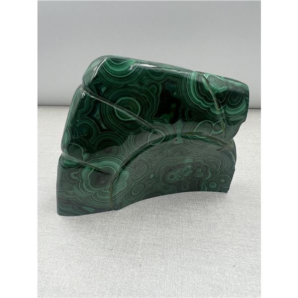 3.8 x 3.2 Genuine Malachite Slab Formation