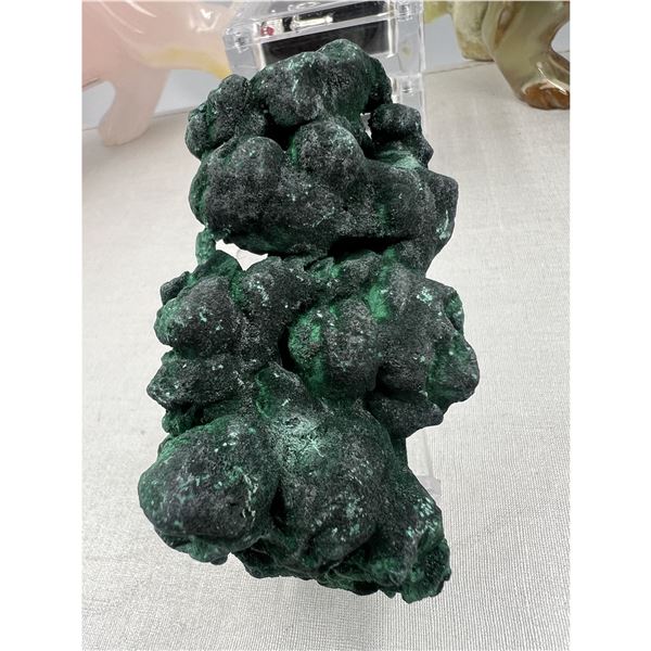 3.2 INCH VELVET BUBBLE MALACHITE SPECIMEN
