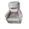 Image 1 : Grey Fabric Manual Recliner Armchair