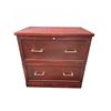Image 1 : Two-Drawer Wood Lateral File Cabinet With Locking Mechanism