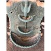 Image 2 : Three-Tier Wall Fountain with Bird Motif, Cast Composition