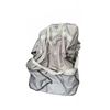 Image 1 : Grey Soft-Sided Rolling Travel Bag With Four Wheels and Zip Closure