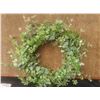 Image 11 : Home Decor Lot: Wreath, 12 Pyramid Crackers, Pillow, Chafing Dish, Aquatico, Lights