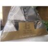 Image 3 : Home Decor Lot: Wreath, 12 Pyramid Crackers, Pillow, Chafing Dish, Aquatico, Lights