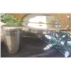 Image 4 : Home Decor Lot: Wreath, 12 Pyramid Crackers, Pillow, Chafing Dish, Aquatico, Lights