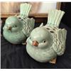 Image 2 : Decorative Lot: Abbott China Bird Figurines, Framed Wolf Prints and More