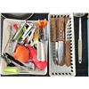 Image 5 : Black+Decker Toaster, Knives, Cutlery, and Various Kitchen Tools