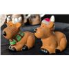 Image 7 : Hallmark Snowman Plate, 4 Mugs, Glass Pieces, Reindeer Shakers