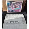 Image 1 : Arthur Sarnoff "Scratched At Dawn" Print and Golf on a Pool Table Score Board
