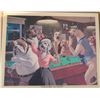 Image 5 : Arthur Sarnoff "Scratched At Dawn" Print and Golf on a Pool Table Score Board
