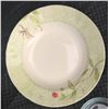 Image 8 : Bowring Porcelain Dinnerware Set, Floral Pattern, 20 Pieces