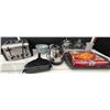Image 1 : Kitchen Appliance Lot: Cuisinart Toaster, Crisper Tray, Bakeware, Etc