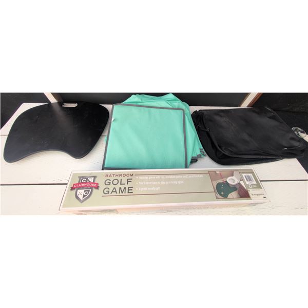 Bathroom Golf Game, Folding Lap Desk, and More