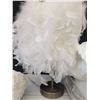 Image 4 : White Feather Lamps, Throw Blanket, Decorative Pillows, Towels, More