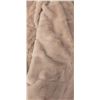 Image 5 : 3 Super Soft Pink Faux Fur and Quilted Throws, Indigo and Pavilion