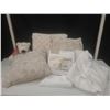 Image 1 : Home & Hotel King Sheet Set, Artistic Accents Pillows, MilliHome Pillow, Gund Bear