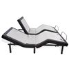 Image 1 : GhostBed Kingsize Split Adjustable Bedframes With Remotes, Hardware and Twin Mattresses