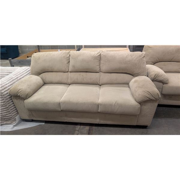 ONSITE: ASHLEY SIMPLEJOY SOFA SAND COLOR