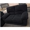 Image 1 : ONSITE: ASHLEY SIMPLEJOY LOVESEAT ONYX COLOR