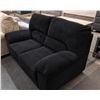 Image 2 : ONSITE: ASHLEY SIMPLEJOY LOVESEAT ONYX COLOR