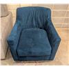 Image 1 : ONSITE: ASHLEY BRADNEY INK SWIVEL CHAIR *AS IS