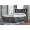 Image 3 : ONSITE: ASHLEY GREY CAITBROOK KING STORAGE BED