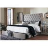 Image 1 : ONSITE: ASHLEY GREY SARINELLA KING UPHOLSTERED