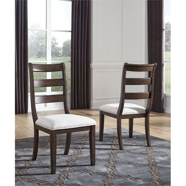 ONSITE: 2 ASHLEY ADINTON UPHOLSTERED DINING SIDE
