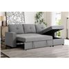 Image 2 : ONSITE: MADISON GREY PULLOUT SECTIONAL