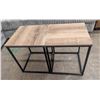 Image 3 : ONSITE: ASHLEY WADEWORTH 3PC OCCASIONAL TABLE SET