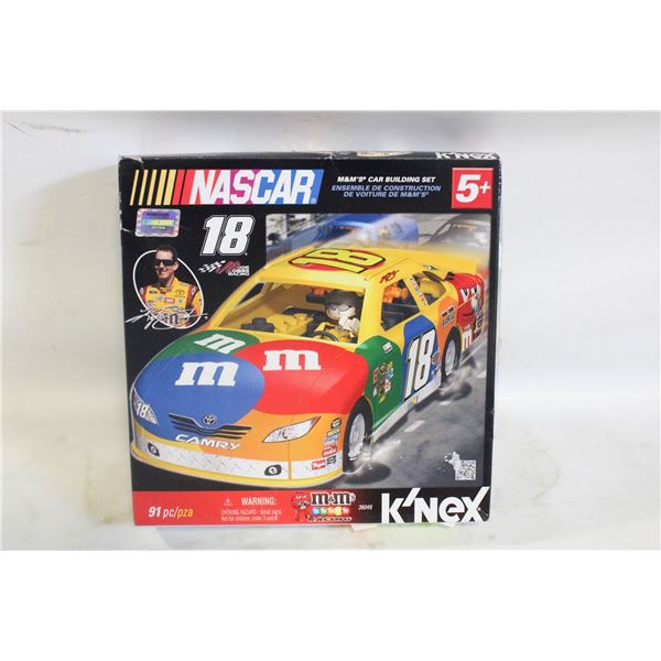 NASCAR K'NEX 91PC BUILDING SET, SEALED CONTENTS