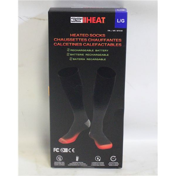 NEW SEALED 32 DEGREES IHEAT RECHARGEABLE HEATED