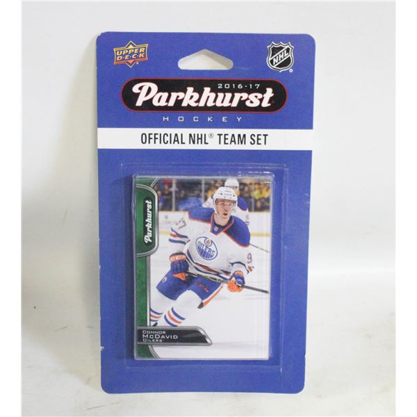 UPPER DECK OILERS SET MCDAVID