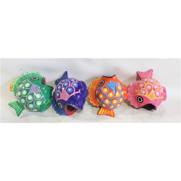 COCONUT FISH HANGING DECOR