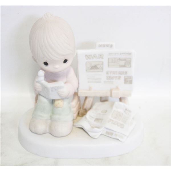 1980 "PEACE AMID THE STORM" PORCELAIN