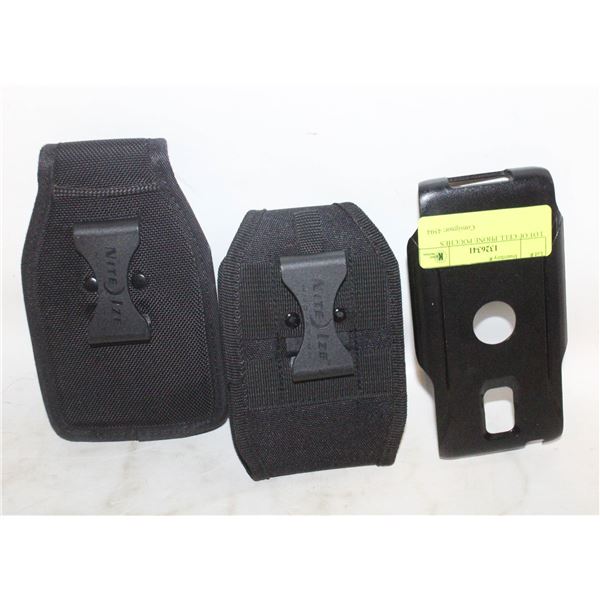 LOT OF CELL PHONE POUCHES - NOT DROPPED OFF