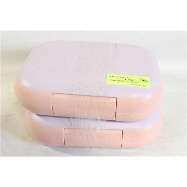 2X BENTGO LUNCHBOXES