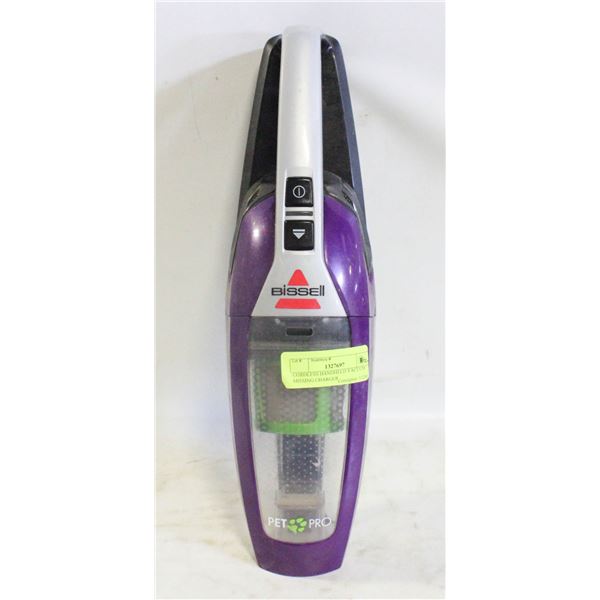 CORDLESS HANDHELD VACUUM MISSING CHARGER