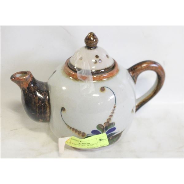 TONALA POTTERY TEAPOT.