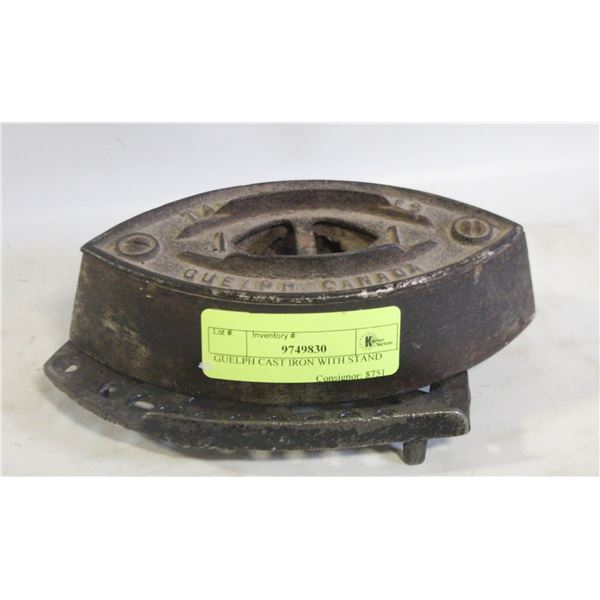 GUELPH CAST IRON WITH STAND