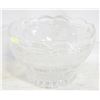 Image 1 : TWO PRESSED-GLASS SERVING BOWLS