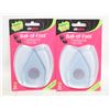 Image 1 : 2 OF AIRPLUS BALL FOOT GEL CUSHION CLEAR NEW