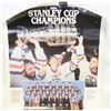 Image 1 : OILERS 1984 STANLEY CUP POSTER
