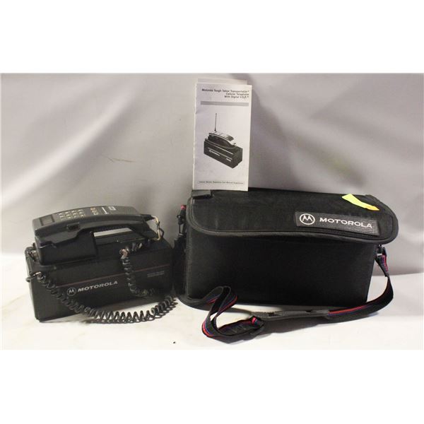 VINTAGE MOTOROLA TOUGH TALKER CAR PHONE