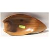 Image 1 : MCM JV GARCIA ACACIA LEAF SHAPED SERVING TRAY