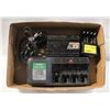Image 1 : 2 BATTERY CHARGERS PLUS 12V DC POWER INVERTER