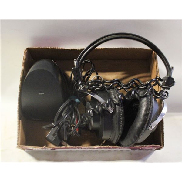 VINTAGE SONY HEADPHONES (DR-5A) - WORKS SOLD WITH