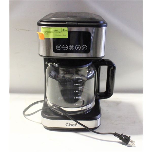 MASTERCHEF 12 CUP COFFEE MAKER