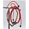 Image 1 : #144-NATURAL JADE JADEITE DONUT & BEAD BRACELET