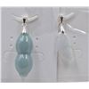 Image 1 : #177-NATURAL JADE JADEITE PENDANT 2PCS